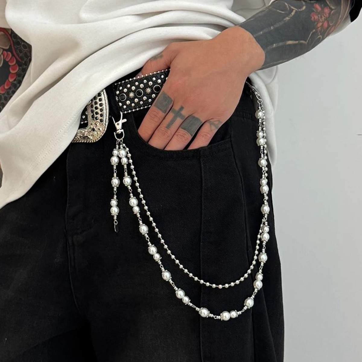 Body Jewelry For Men - Ingemark 2025 Faddish Unico Imitazione Perla