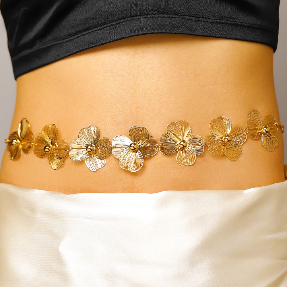 Body Jewelry Charms - Catena da Vita Bohemien in Metallo