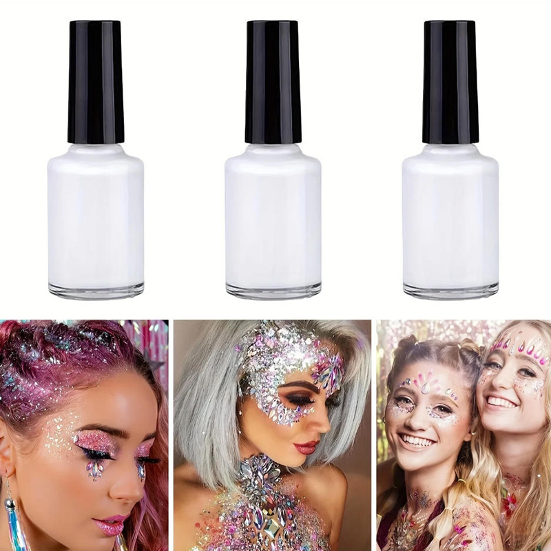 Body Jewelry Glue - Confezione da 3 adesivi per colla