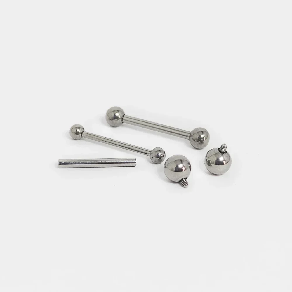 F136 Titanio Piercing 14G Bila - Tongue Barbell Straight recensione e prezzo
