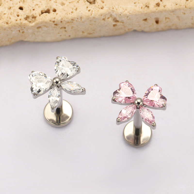 ASTM F136 TItanio Cuore CZ Arc - Zoor Body Jewelry recensione e prezzo