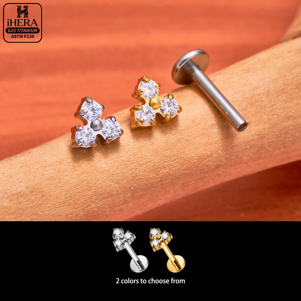 Piercing Labret in Titanio G23 - Zoor Body Jewelry recensione e prezzo