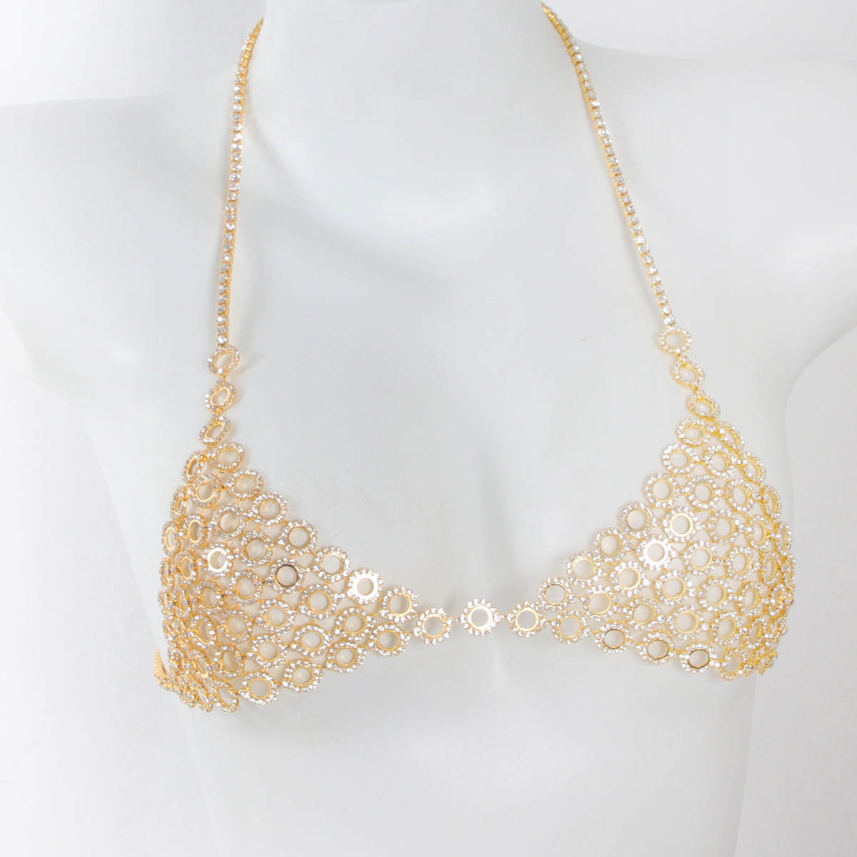 Collana a catena in vita con r - Body Jewelry Rhinestone recensione e prezzo