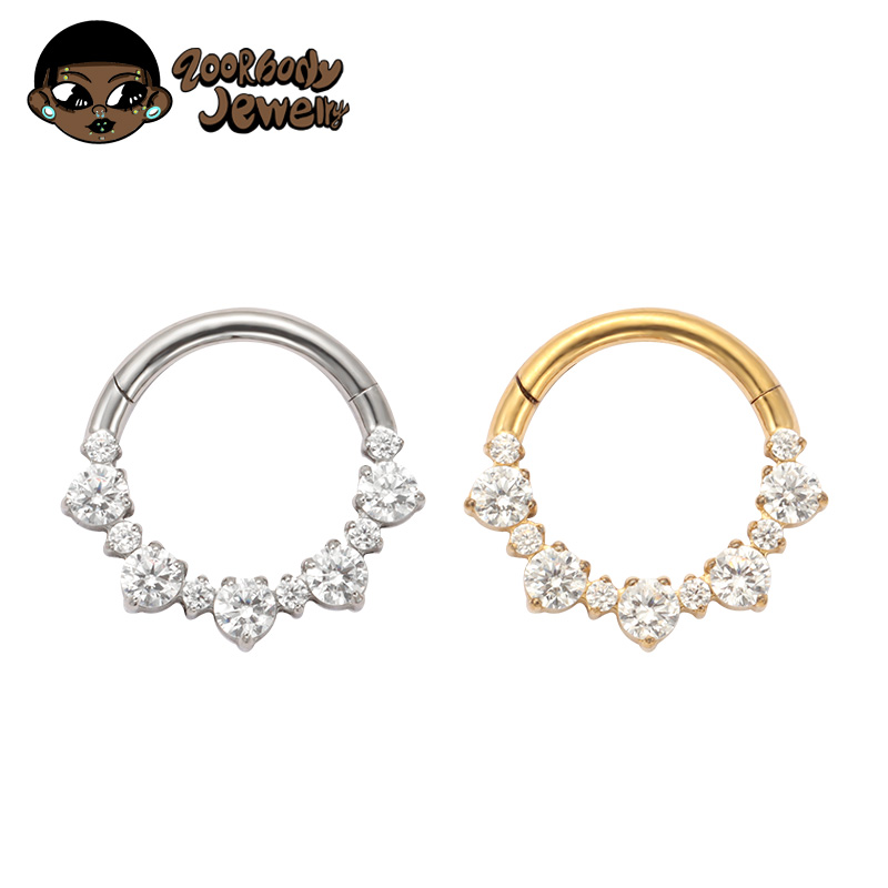 ASTM F136 TItanio Daith Clicke - Zoor Body Jewelry recensione e prezzo