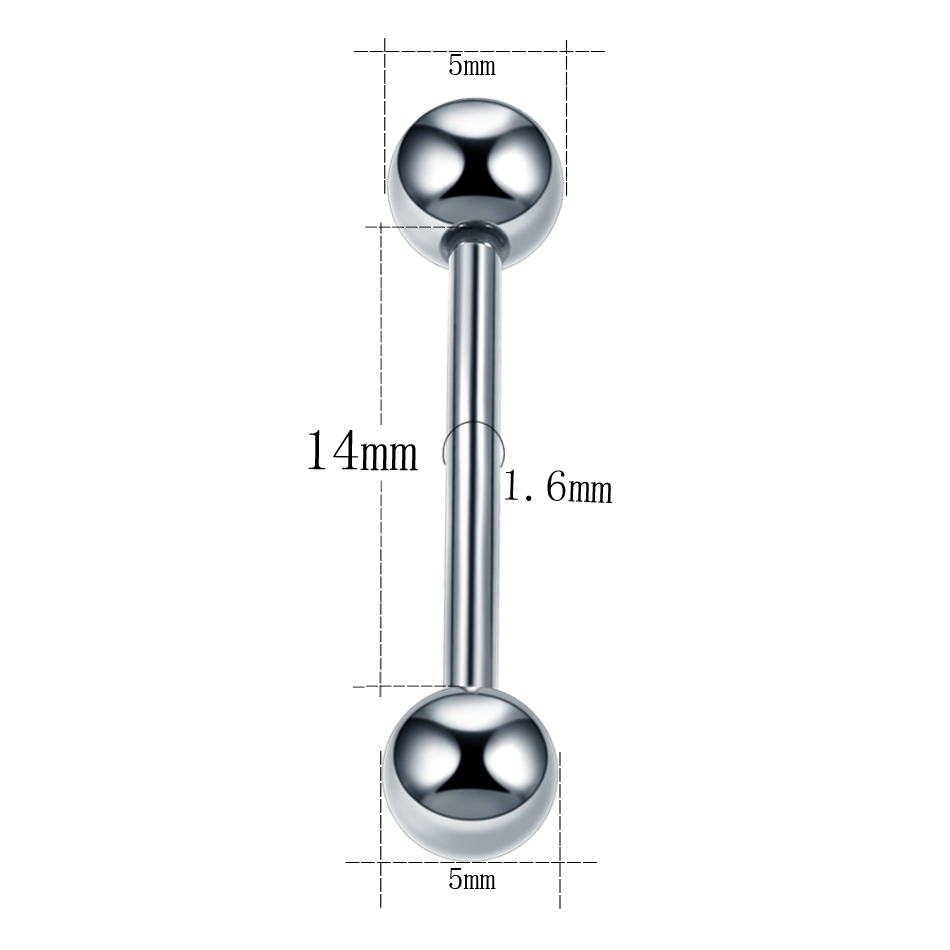 1PC G23 Titanio Dritto Bilanci - Tongue Barbell Straight recensione e prezzo