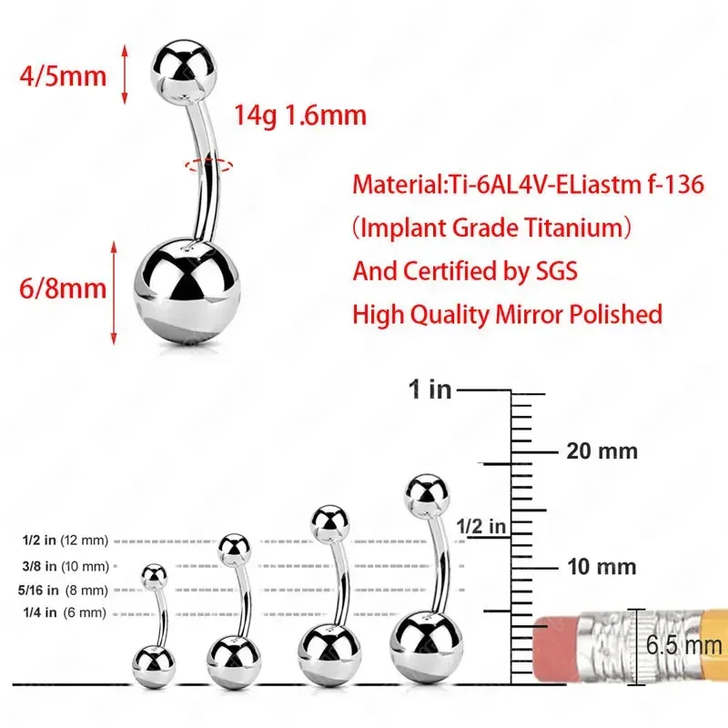 F136 Anello per ombelico trafo - Zoor Body Jewelry recensione e prezzo