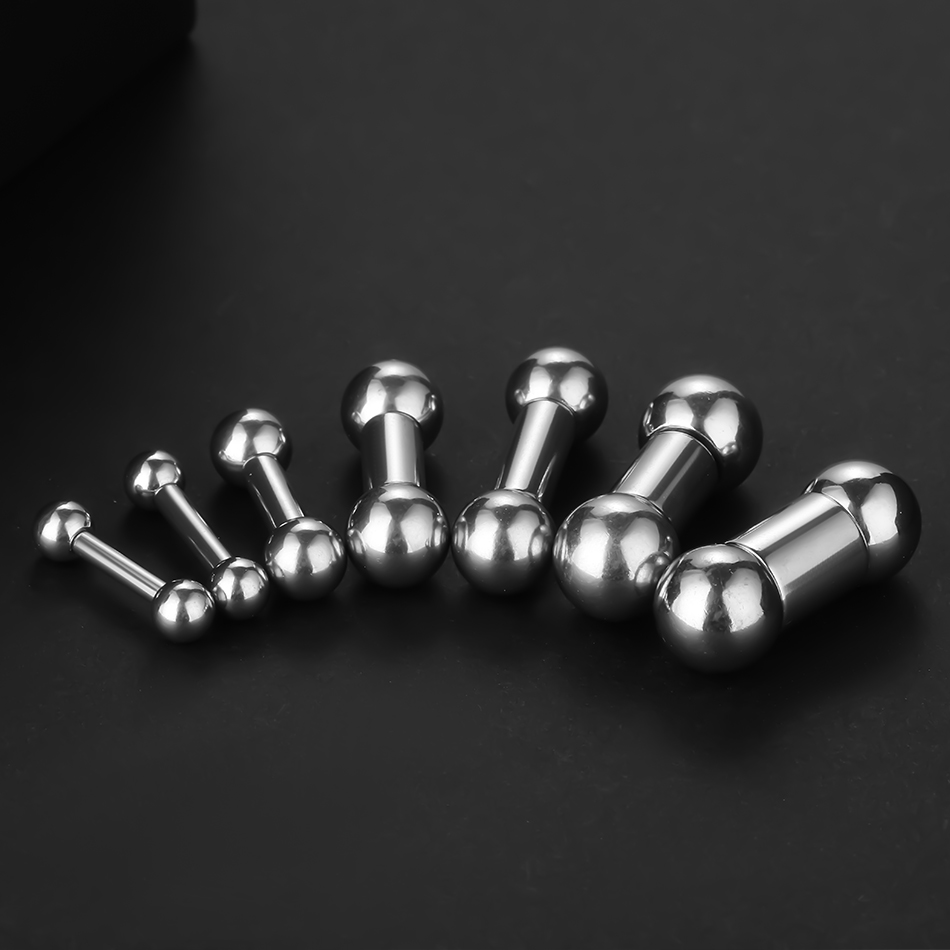 1 pz acciaio di grandi dimensi - Tongue Barbell Straight recensione e prezzo