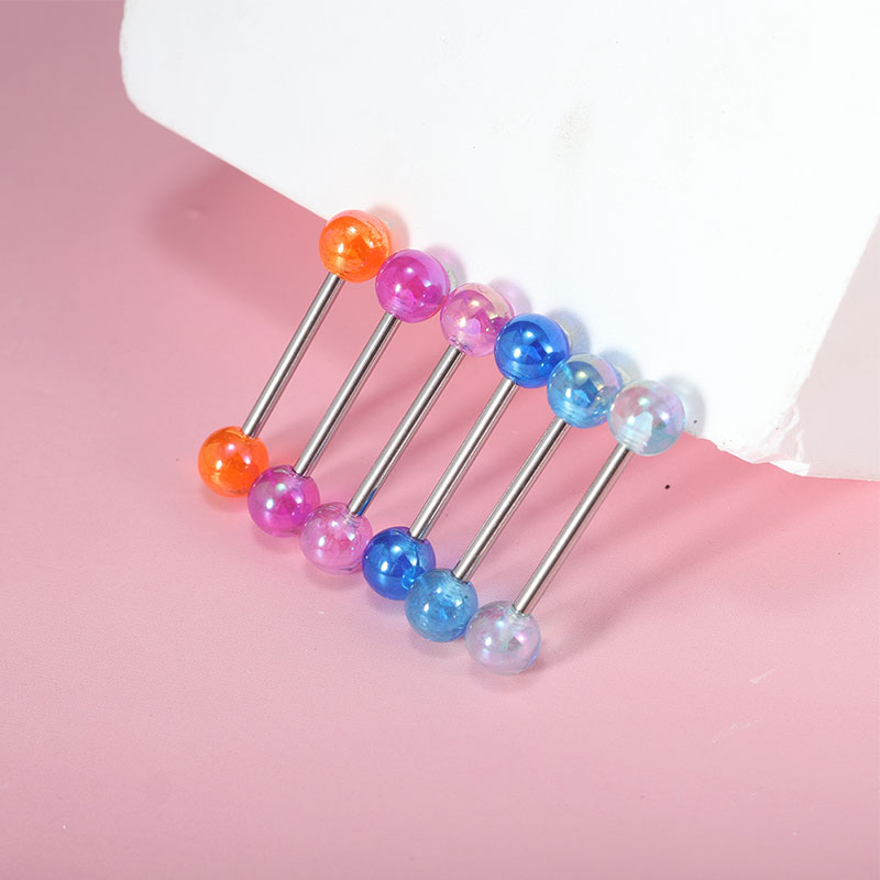 50 pz/lotto Piercing per lingu - Tongue Barbell Straight recensione e prezzo