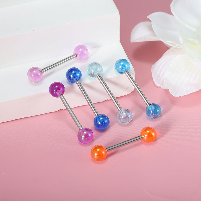 50 pz/lotto Piercing per lingu - Tongue Barbell Straight recensione e prezzo