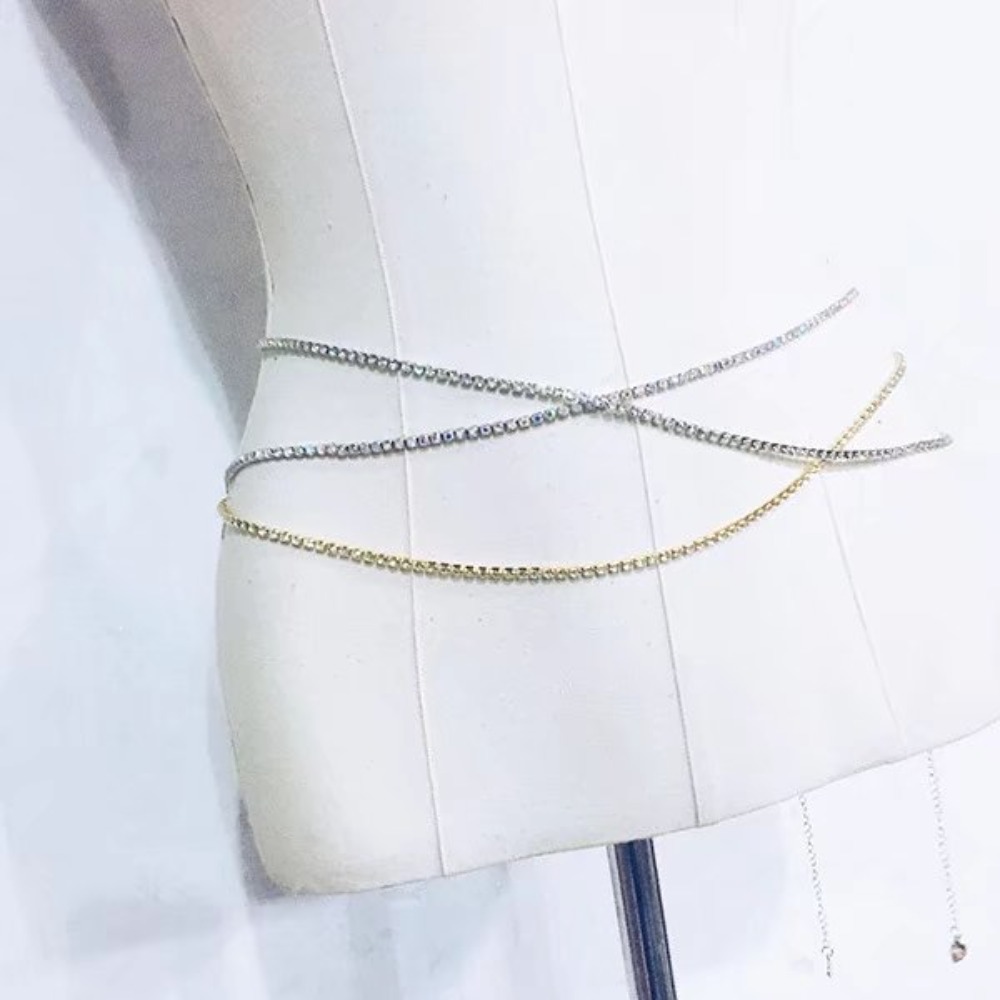 Catena in vita con catena ad a - Body Chain Jewelry recensione e prezzo