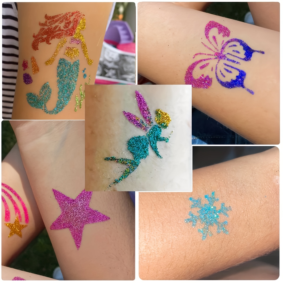Tattoo flash fai-da-te 12 colo - Body Jewelry Glue recensione e prezzo