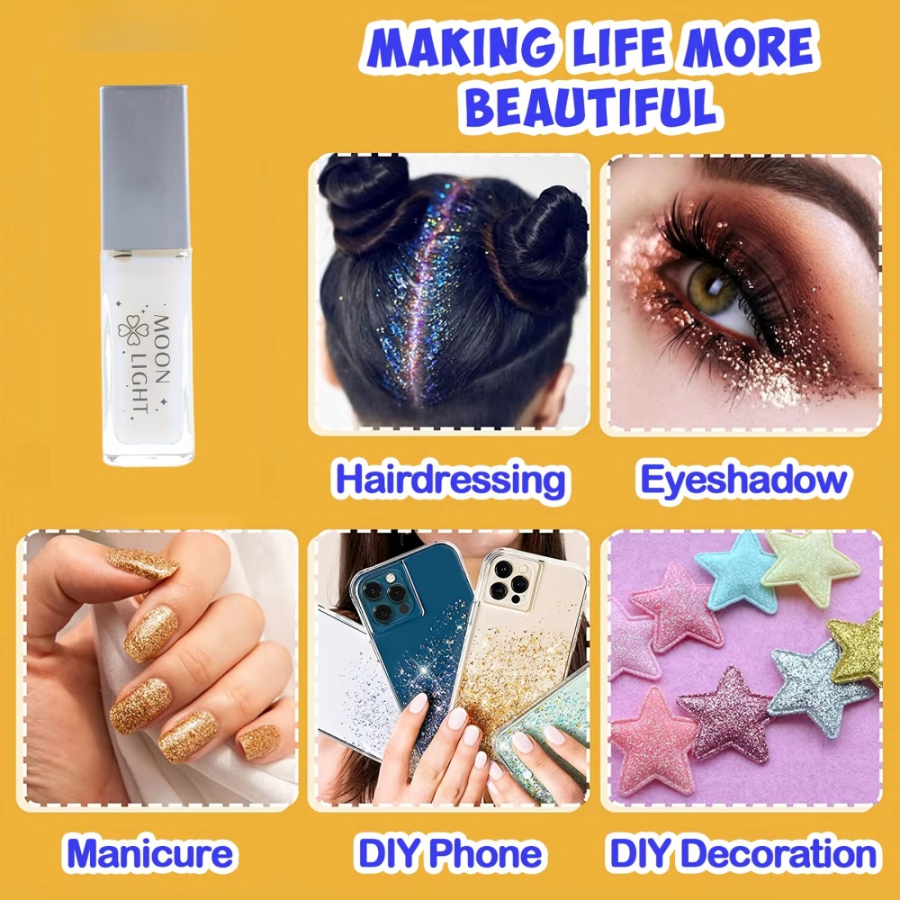Colla Glitterata Delicata sull - Body Jewelry Glue recensione e prezzo