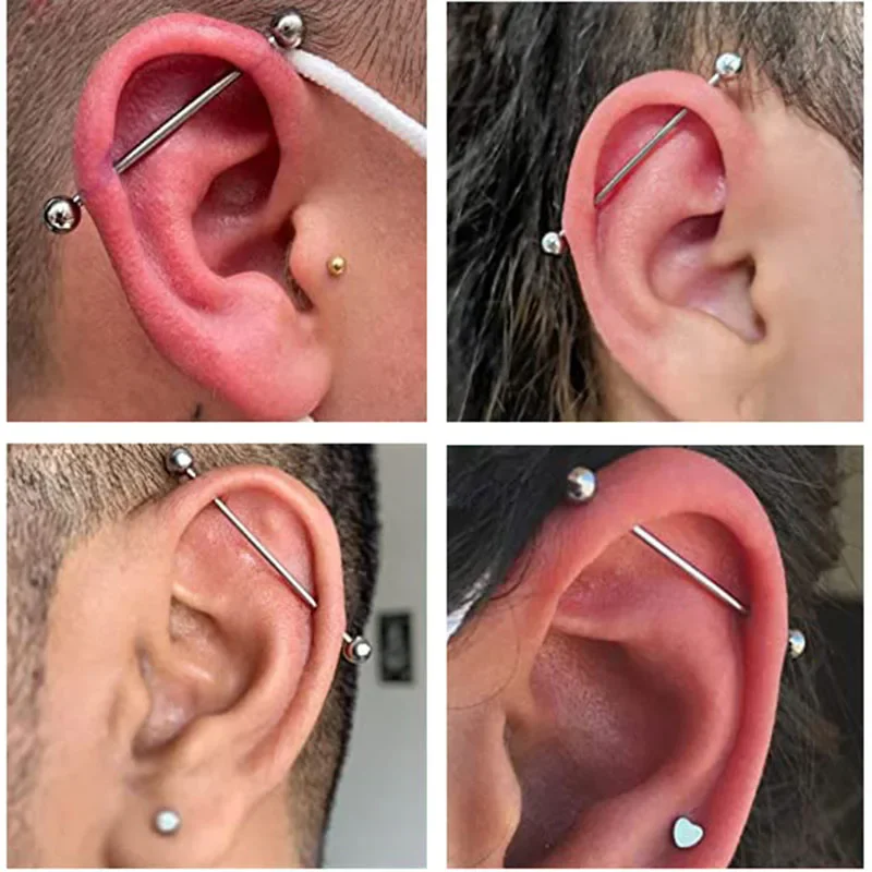 ASTM F136 Titanium Industrial  - Tongue Barbell Straight recensione e prezzo