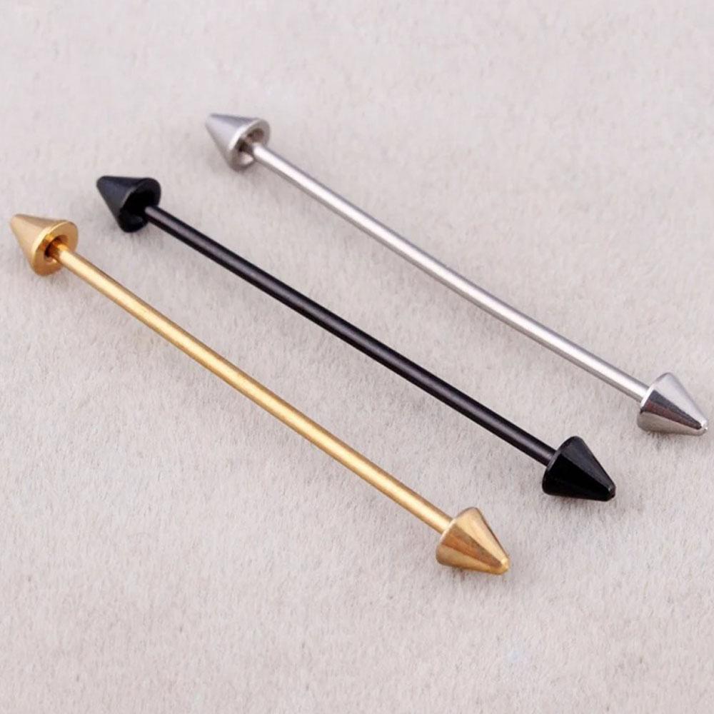 1 Pezzo Piercing Industriale i - Tongue Barbell Straight recensione e prezzo