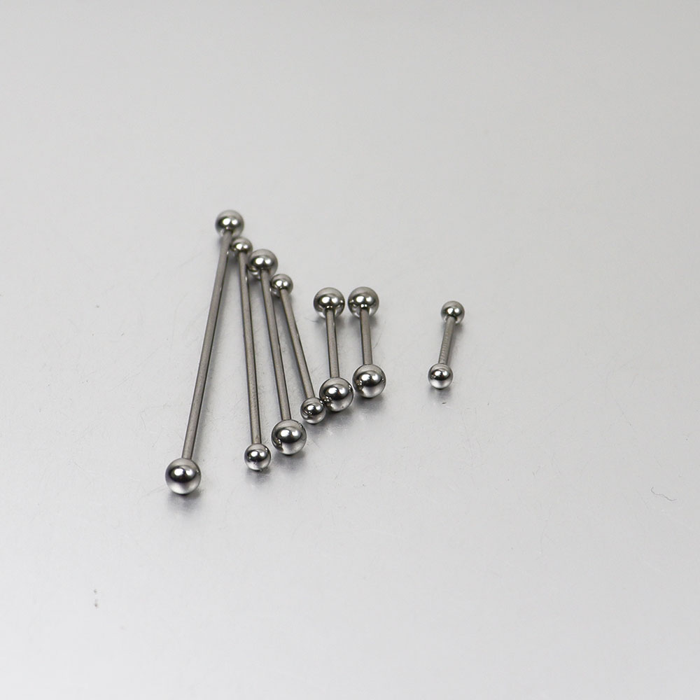 2 pezzi 0.8mm in acciaio inox  - Tongue Barbell Straight recensione e prezzo