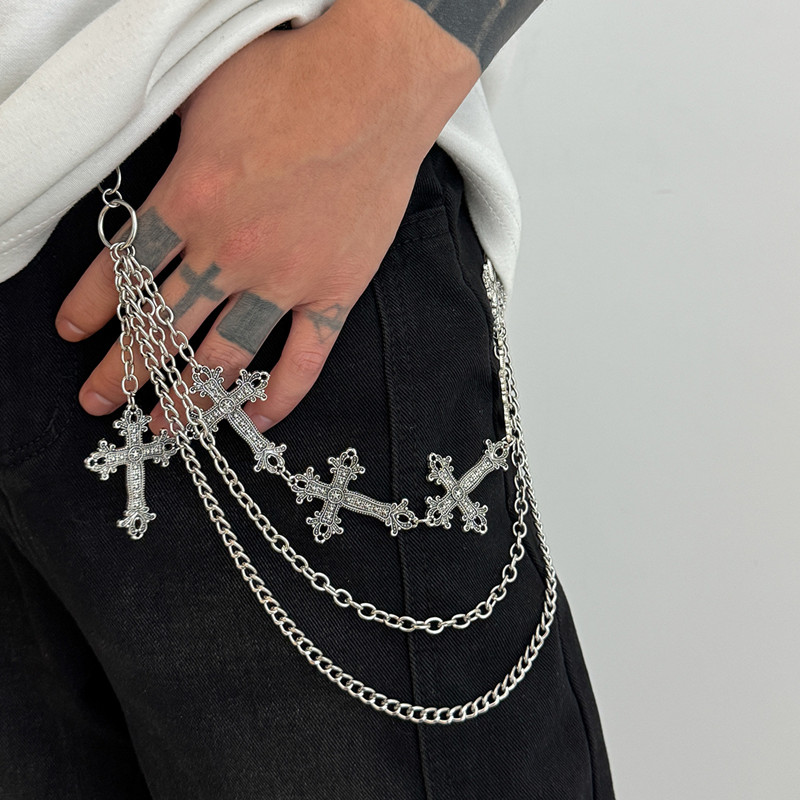 Moda punk pantaloni in metallo - Body Jewelry For Men recensione e prezzo