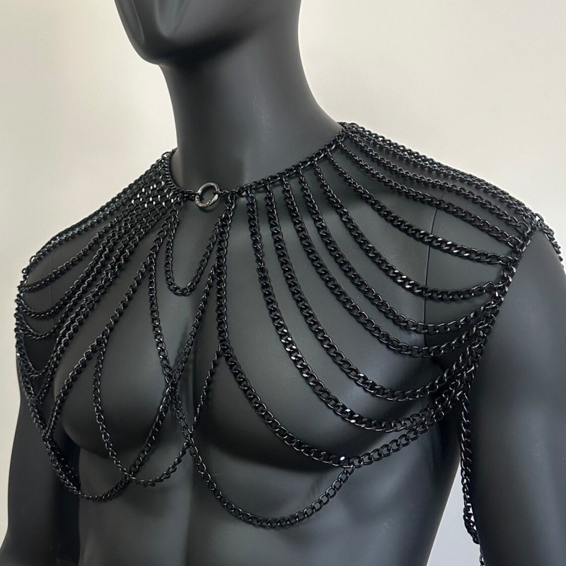 Catena per il corpo da uomo, g - Body Jewelry For Men recensione e prezzo