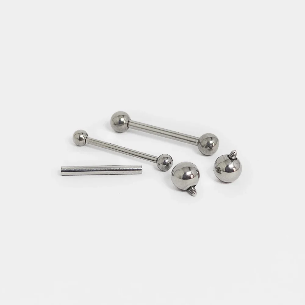 ASTM F136 Titanio Piercing Bar - Tongue Barbell Straight recensione e prezzo