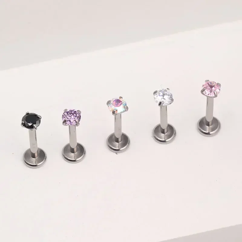 1 Pz G23 Titanio Penetrante CZ - Zoor Body Jewelry recensione e prezzo