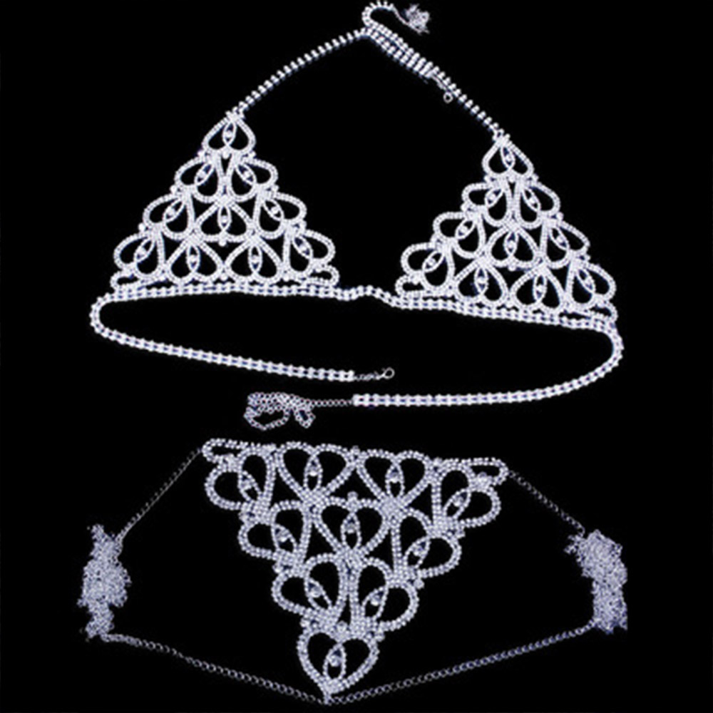 Moda strass cuore reggiseno pe - Body Jewelry Rhinestone recensione e prezzo