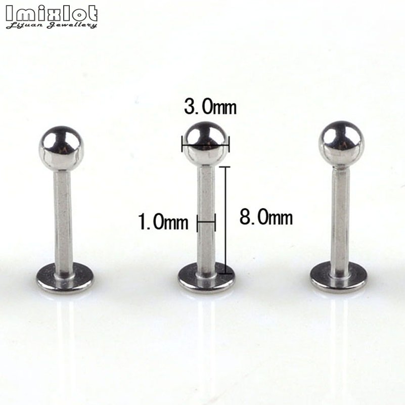 20 pz/lotto lingua in acciaio  - Tongue Barbell Straight recensione e prezzo