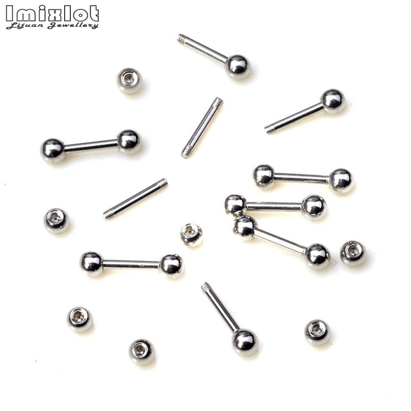 20 pz/lotto lingua in acciaio  - Tongue Barbell Straight recensione e prezzo