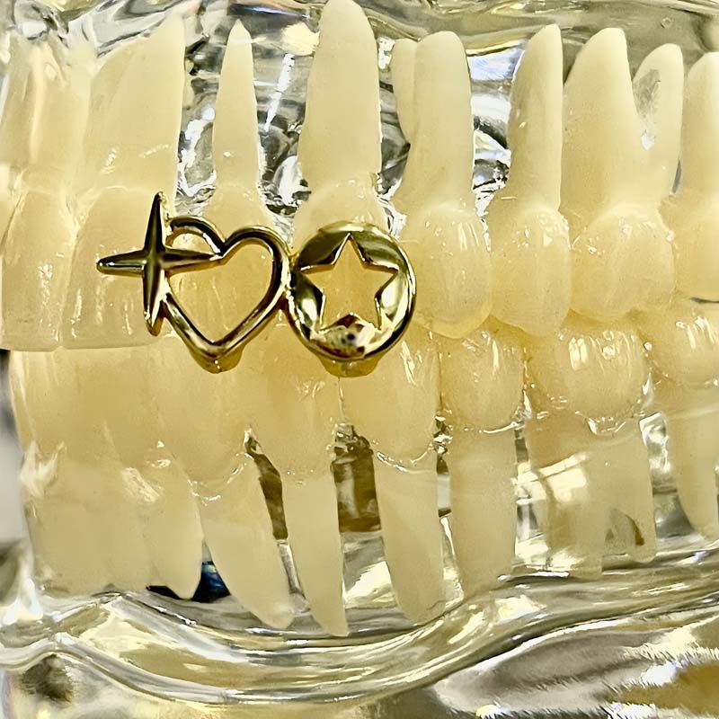Punk Hip Hop Hollow Heart Dent - Body Jewelry For Men recensione e prezzo