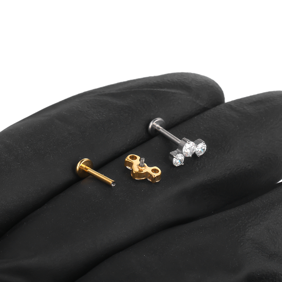1/5PCS Titanio Piercing CZ Lab - Zoor Body Jewelry recensione e prezzo