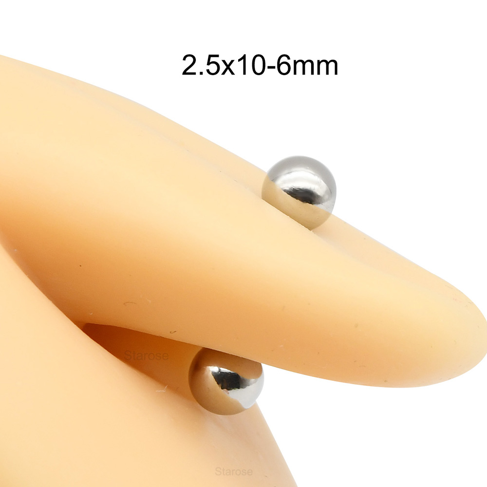 1Pc 12G-00G In Acciaio Inox Dr - Tongue Barbell Straight recensione e prezzo