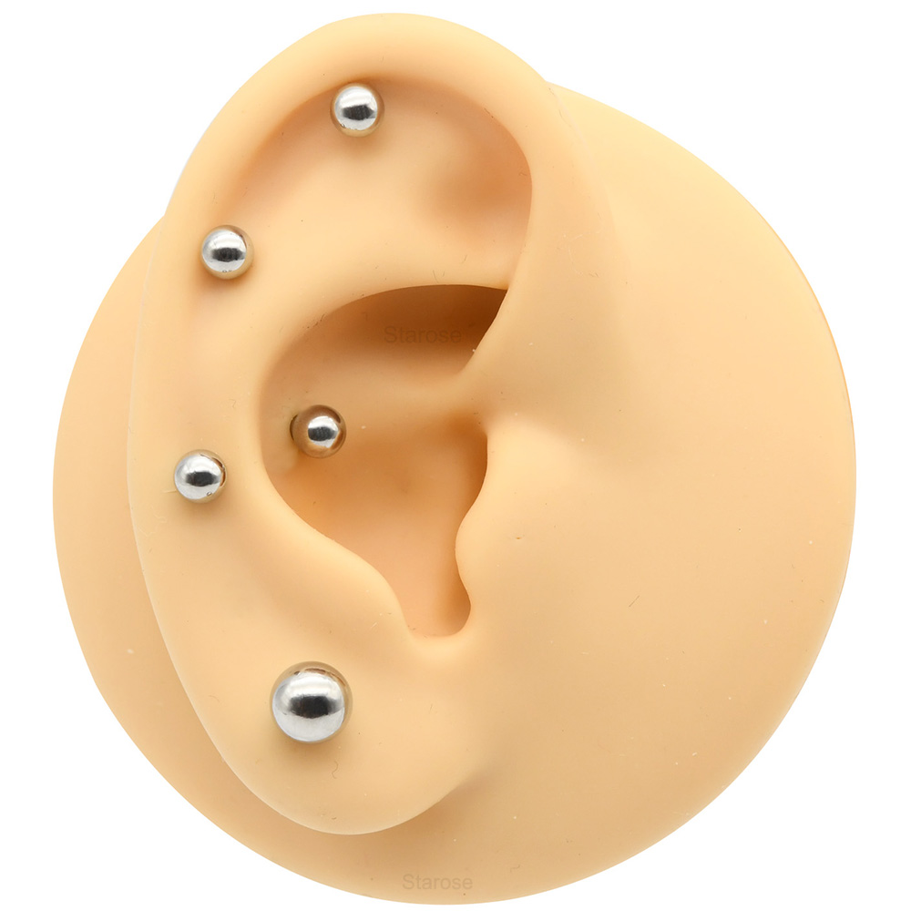 1Pc 12G-00G In Acciaio Inox Dr - Tongue Barbell Straight recensione e prezzo