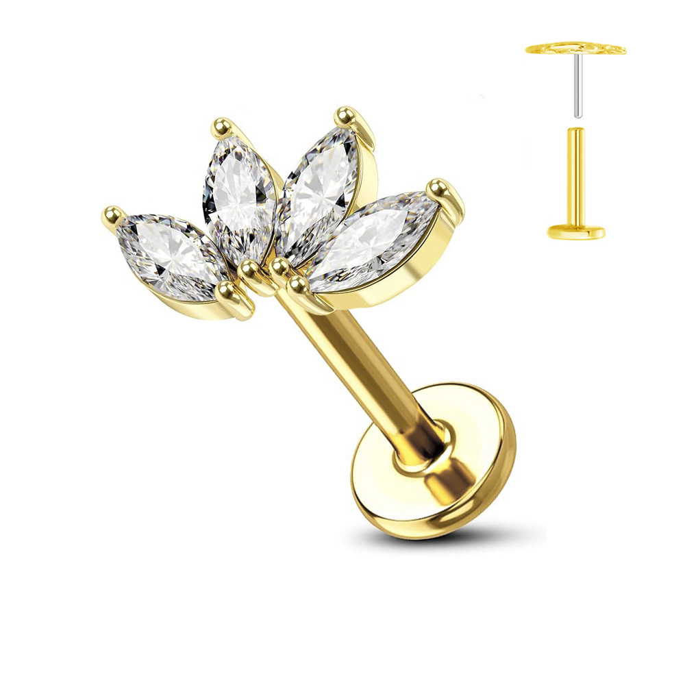 ASTM F136 G23 Fiore di titanio - Zoor Body Jewelry recensione e prezzo
