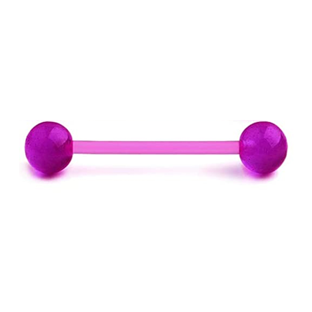 1 pz/4 pezzi anelli per lingua - Tongue Barbell Straight recensione e prezzo