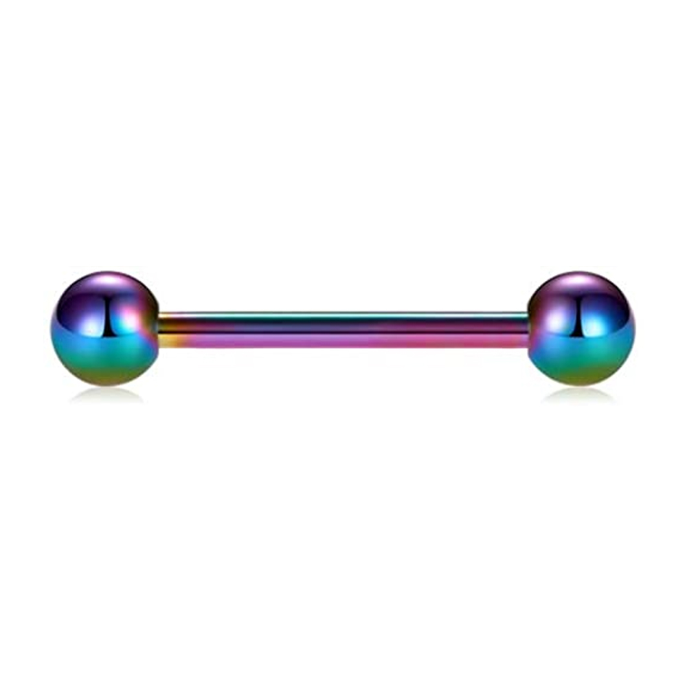 1 pz/4 pezzi anelli per lingua - Tongue Barbell Straight recensione e prezzo