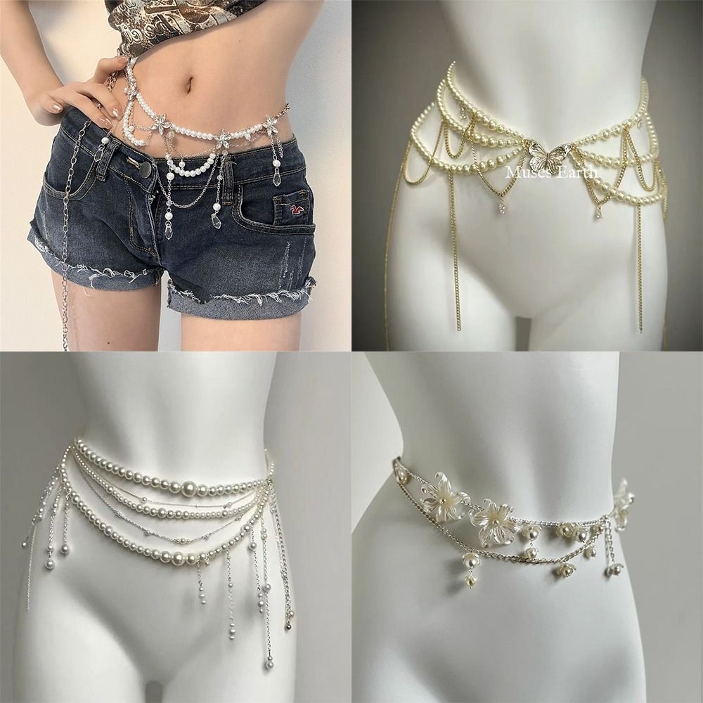 Catene in vita con perle elega - Body Chain Jewelry recensione e prezzo