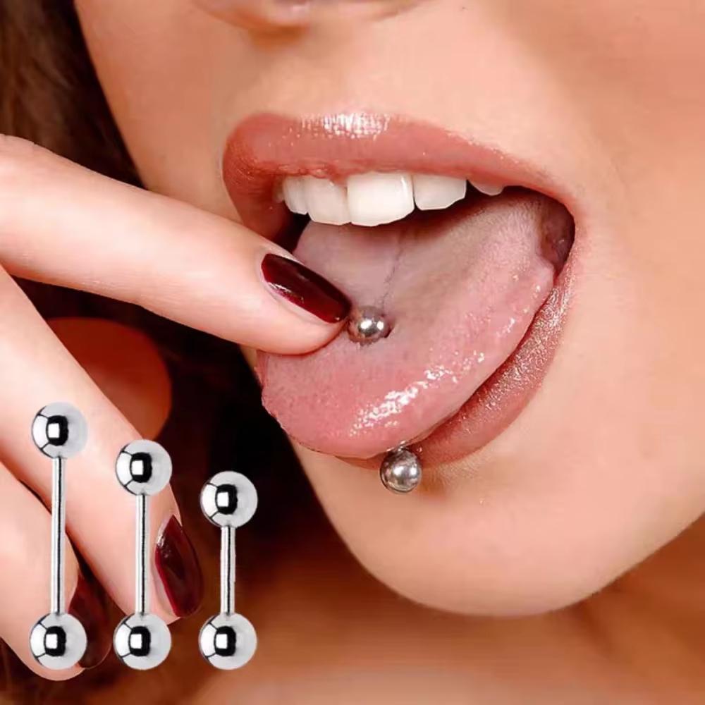 1pc in acciaio inossidabile dr - Tongue Barbell Straight recensione e prezzo