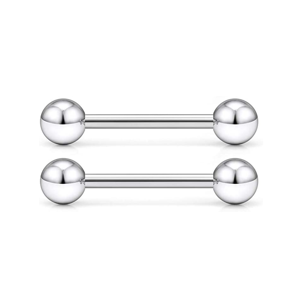 14G Anelli per lingua Acciaio  - Tongue Barbell Straight recensione e prezzo