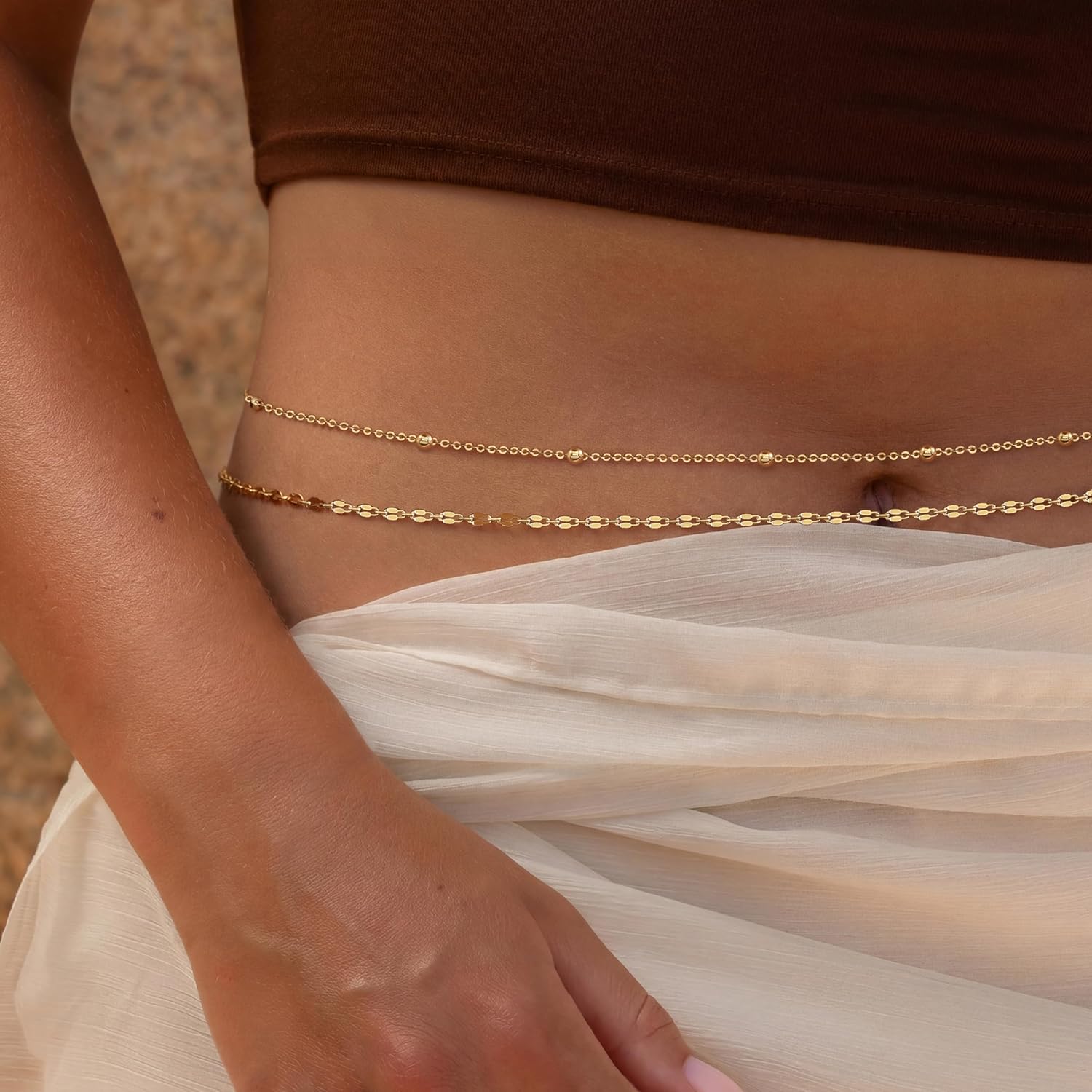 Catena da Vita Placcata Oro 14 - Body Chain Jewelry recensione e prezzo