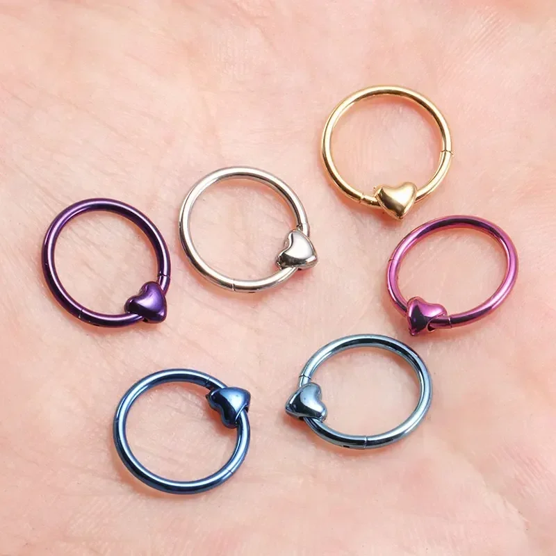 Piercing Septum a Cuore in Tit - Zoor Body Jewelry recensione e prezzo